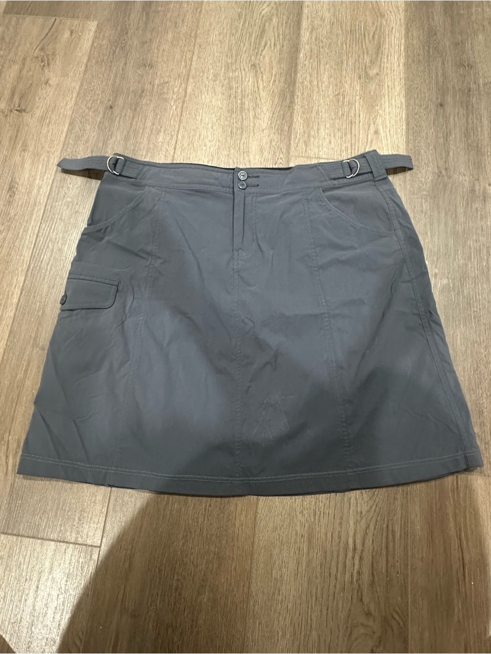 Marmot Women’s Slate Gray Riley Adventure Outdoor Skirt Size 10